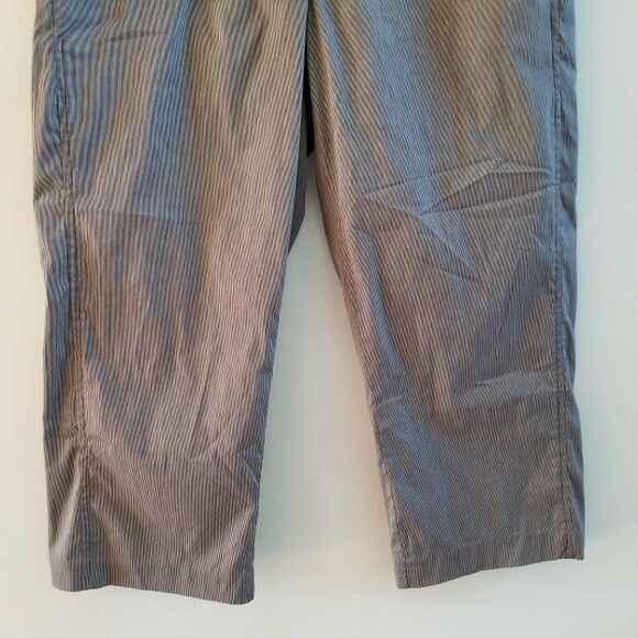 Daisy Fuentes Moda Wide-Waistband Taupe Combo Capri Pants - Size 8 - Lightweight - Picture 5 of 16